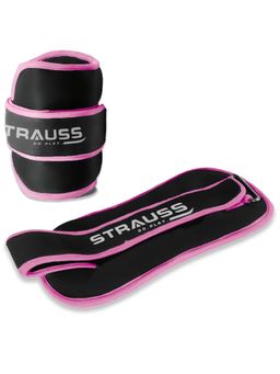 Strauss - Round Shape Ankle Weight Each Pair Pink