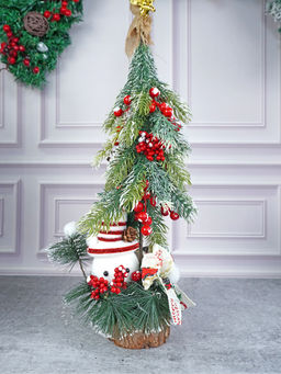 Little Surprise Box - Snowman with Xmas Tree Christmas Table Decor & Christmas Gift for Kids & Adults