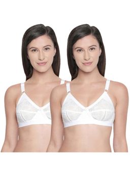 Bodycare - Perfect Coverage Bra-Pack Of 2 - White