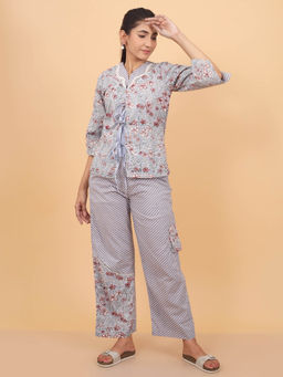 HANDME - Floral Bliss Cotton Co-Ord (Set of 2)