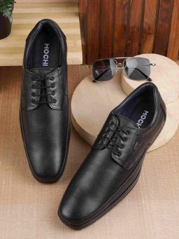 Mochi - Men Black Derbies