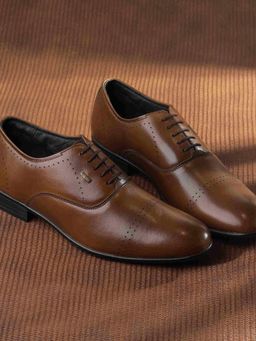 Metro - Men Brown Oxfords