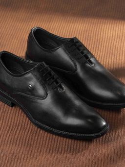 Metro - Men Black Oxfords