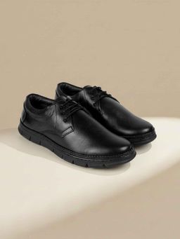 Mochi - Men Black Derbies