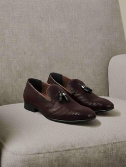 Metro - Men Black Moccasins