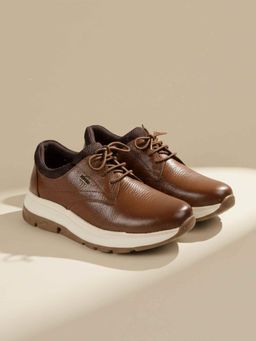 Mochi - Men Brown Derbies