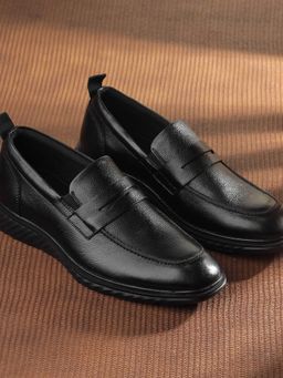 Metro - Men Black Loafers