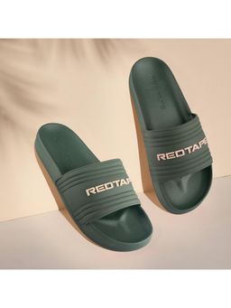 Red Tape - Men Green Eva Comfort Sliders