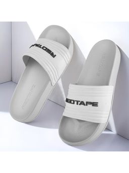 Red Tape - Men Grey Eva Comfort Sliders