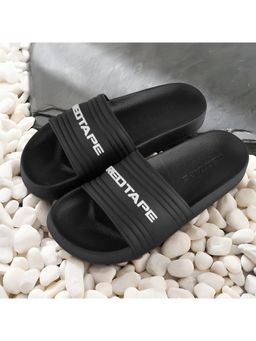 Red Tape - Men Black Eva Comfort Sliders