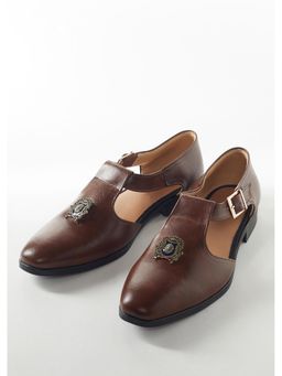 KALKI FASHION - Men Brown Sandals