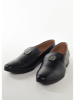 KALKI FASHION - Black Mens Juttis