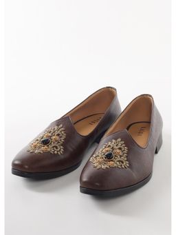 KALKI FASHION - Men Brown Juttis