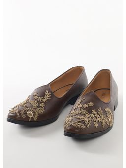 KALKI FASHION - Men Brown Juttis