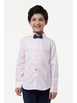 One Friday - Boys Pink Shirt Collar Shirt