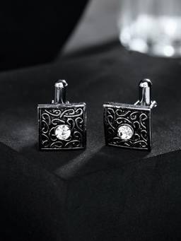 Voylla - Dark Elegance Mens Cufflinks