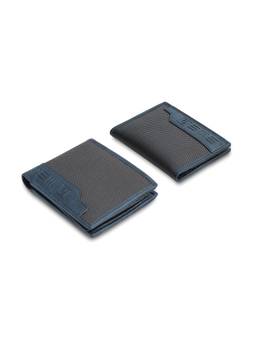 EUME - Crest Men Wallet & Card Holder Accessory Gift - Volcanic Blue