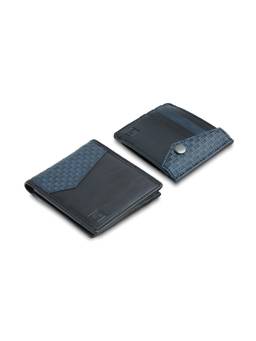 EUME - Nova Men Wallet & Card Holder Accessory Gift - Charcoal Blue