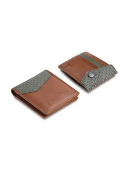 EUME - Nova Men Wallet & Card Holder Accessory Gift - Rustic Brown