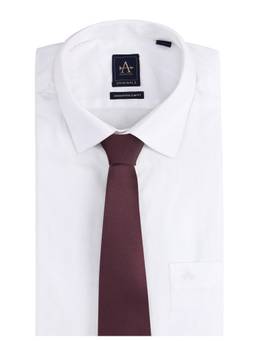 Arrow - Mens Solid Tie Maroon