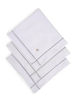 Arrow - Mens Striped Border Handkerchief (Pack of 3)