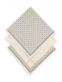 Arrow - Mens Geometric Printed Handkerchief (Pack of 3)