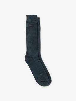 Lacoste - Ribbed Cotton Socks Blue