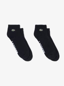 Lacoste - Low Sport Socks Black (Pack of 2)