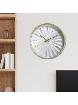 HomeTown - Aeon Radial Wall Clock White Diameter 30Cm