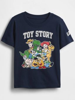 GAP - Navy Blue Cotton Half Sleeves T-Shirt