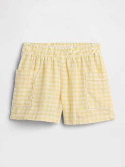 GAP - Yellow Cotton Blend Shorts