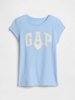 GAP - Blue Cotton Half Sleeves T-Shirt