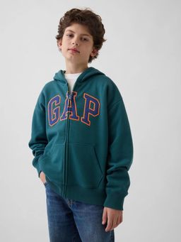 GAP - Green Knitted Full Sleeves Hoodie