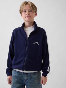 GAP - Navy Blue Knitted Full Sleeves Jacket