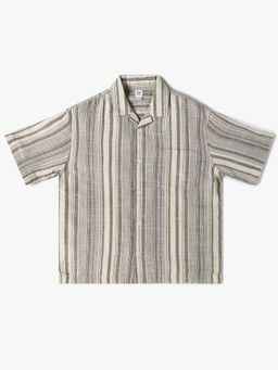 GAP - Beige Cotton Half Sleeves Shirt