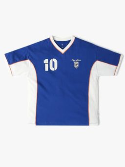 GAP - Blue Cotton Half Sleeves T-Shirt