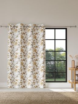 Ddecor Live Beautiful - Readymade Eyelet Door Curtain, Beige