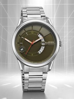 Fastrack - Silver Strap Round Dial Watch for Men ( 3323SM01 ) ( M )