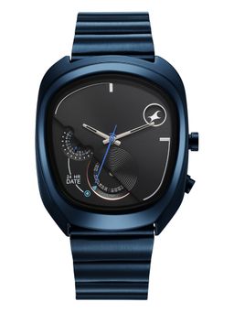 Fastrack - Blue Strap Asymmetrical Dial Watch for Men ( 3327QM01 ) ( M )