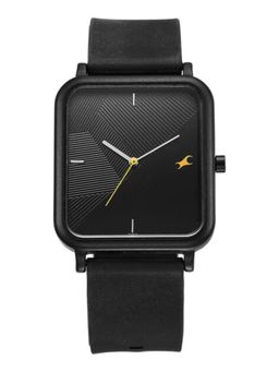 Fastrack - Black Strap Rectangular Dial Watch for Men ( 38115AP03 ) ( M )