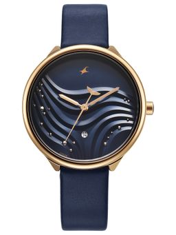 Fastrack - Blue Strap Round Dial Watch for Women ( 6316WL01 ) ( M )