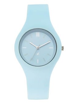 Fastrack - Blue Strap Round Dial Watch for Women ( 68050PP05W ) ( M )