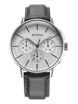 Titan - Grey Strap Round Dial For Men ( 90200SL01 ) ( M )