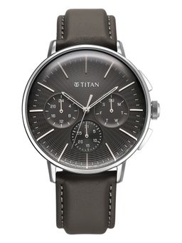 Titan - Grey Strap Round Dial For Men ( 90200SL02 ) ( M )