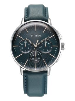 Titan - Green Strap Round Dial For Men ( 90200SL03 ) ( M )