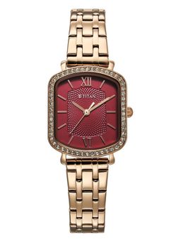 Titan - Rose Gold Strap Asymmetrical Dial For Women ( 95323WM01 ) ( M )
