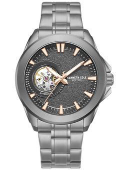 Kenneth Cole - Grey Strap Round Dial Watch for Men ( KCWGY0103903MNW ) ( M )