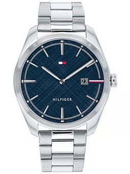 Tommy Hilfiger - Silver Strap Round Dial Watch for Men ( NETH1710426W ) ( M )