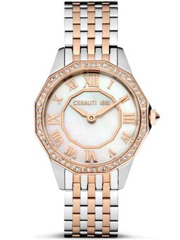 Cerruti 1881 - Multi-Color Strap Round Dial Watch for Women ( NTCECIWLG0008205 ) ( M )