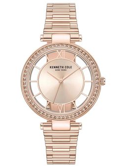 Kenneth Cole - Rose Gold Strap Round Dial Watch for Women ( NTKCWLG0032903LD ) ( M )
